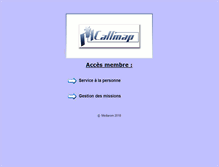 Tablet Screenshot of membre.callmap.net